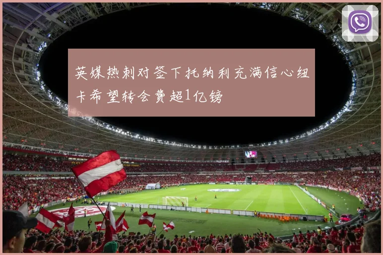 英媒热刺对签下托纳利充满信心纽卡希望转会费超1亿镑