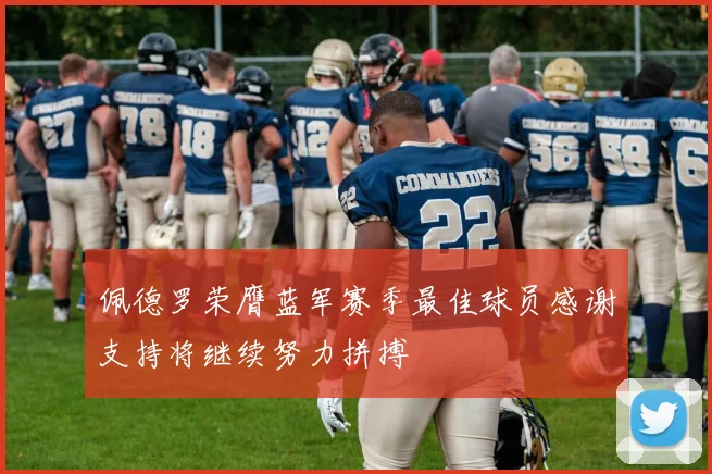 佩德罗荣膺蓝军赛季最佳球员感谢支持将继续努力拼搏